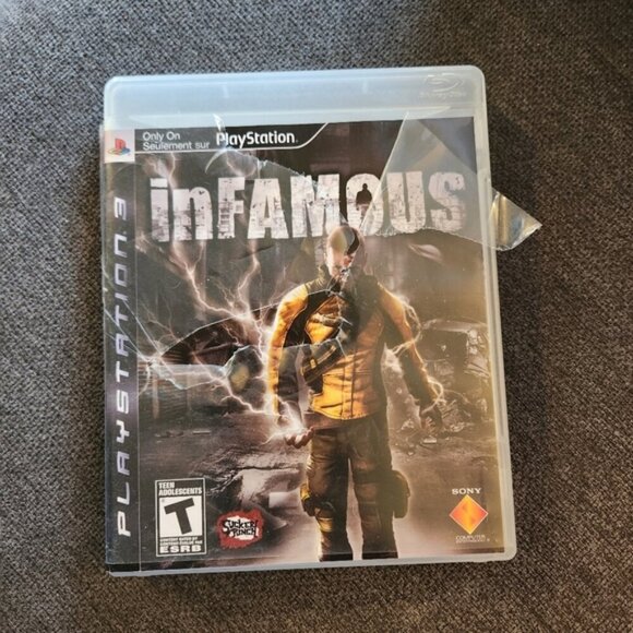 inFamous (Sony PlayStation 3, 2009) Video Game - Picture 1 of 3